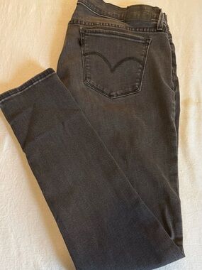 Levi’s 710 Super Skinny light black Jeans - Size 33